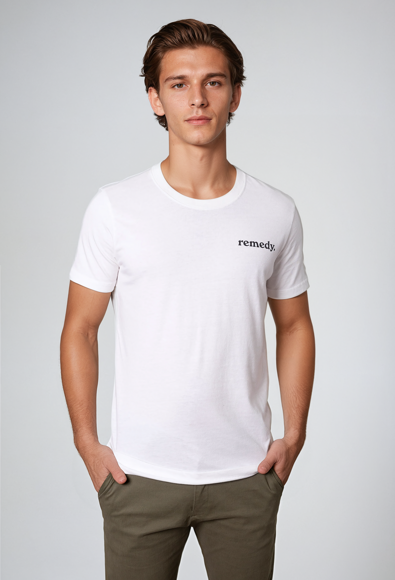 Unisex White Tasman Tee