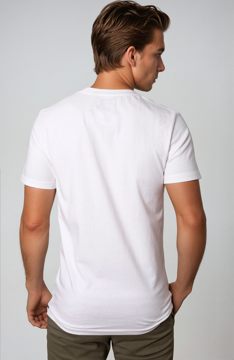 Unisex White Tasman Tee